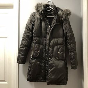 very pretty and warm jacket by Guess